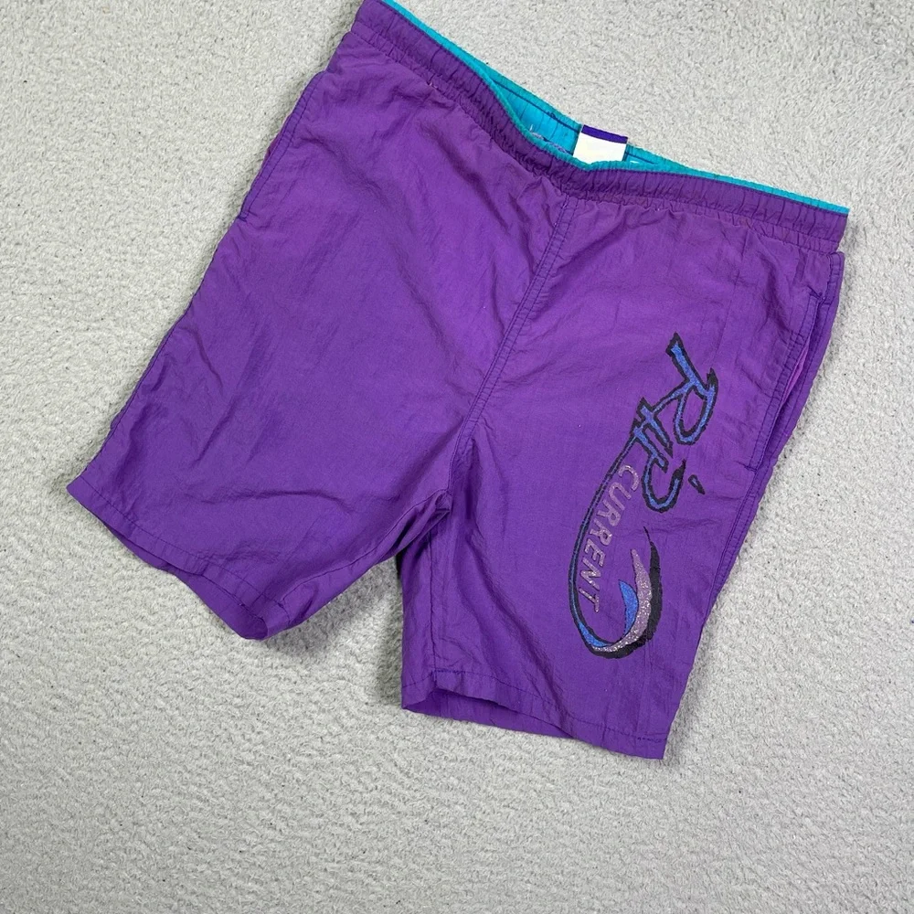Kids vintage 90s swim trunks